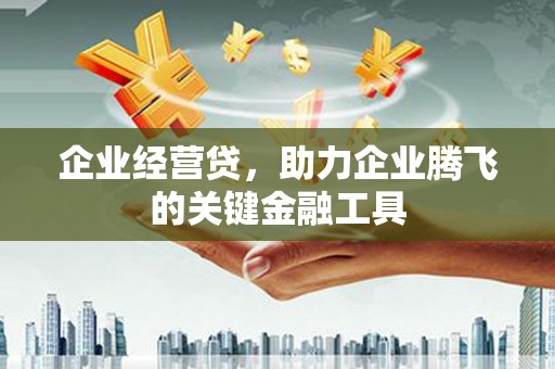 铁东企业经营贷，助力企业腾飞的关键金融工具