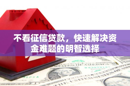 铁东不看征信贷款，快速解决资金难题的明智选择