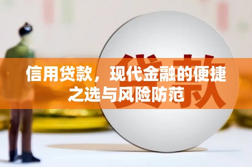 铁东信用贷款，现代金融的便捷之选与风险防范