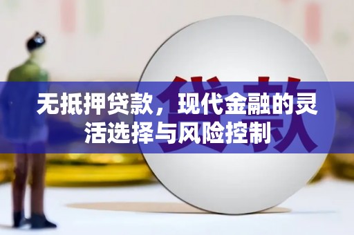 铁东无抵押贷款，现代金融的灵活选择与风险控制