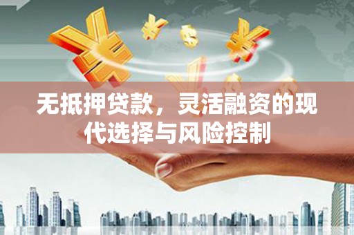 铁东无抵押贷款，灵活融资的现代选择与风险控制
