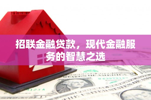 铁东招联金融贷款，现代金融服务的智慧之选