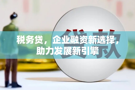铁东税务贷，企业融资新选择，助力发展新引擎