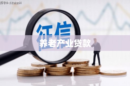 铁东养老产业贷款