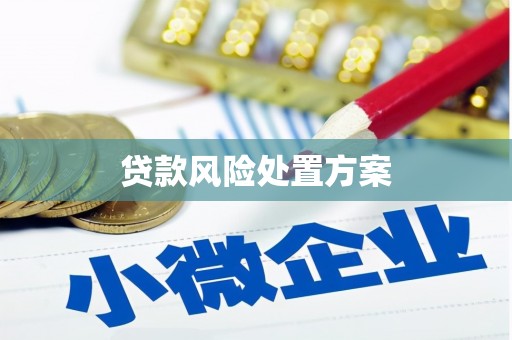 铁东贷款风险处置方案