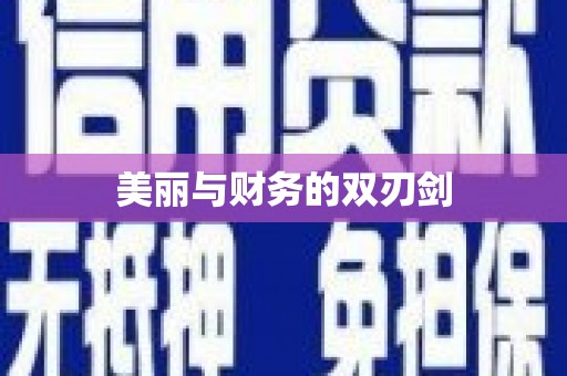 铁东美丽与财务的双刃剑