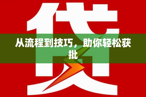 铁东从流程到技巧，助你轻松获批